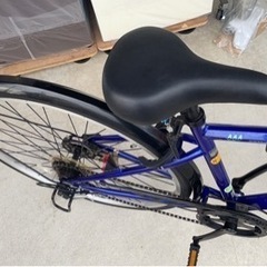 ★中古自転車！定価33000円イオンバイク　ムジェロc 自転車　ブルー　シティサイクルの画像