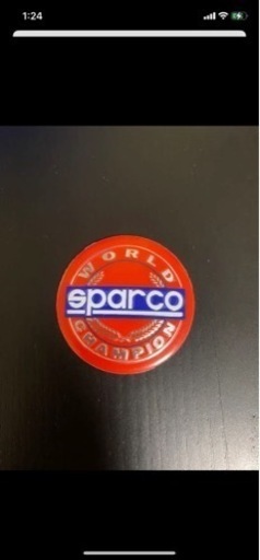 正規品　スパルコ　チャンピオンホーンボタンステッカー