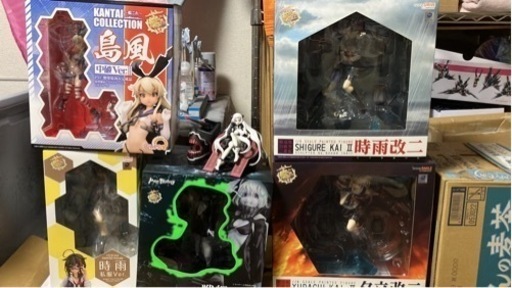 艦これ まとめ売り フィギュア 金剛 長門 陸奥 時雨 摩耶 島風 天津風 ねんどろいど多数あり