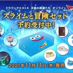 【新品未使用品】ドラゴンクエストX オンライン　スライムと冒険セット