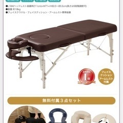 ネチュラ 木製折り畳みベッド 施術ベッド