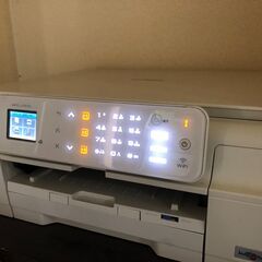ブラザーMFC-7200DLAN＋子機　ジャンク（カラーの色がよ...