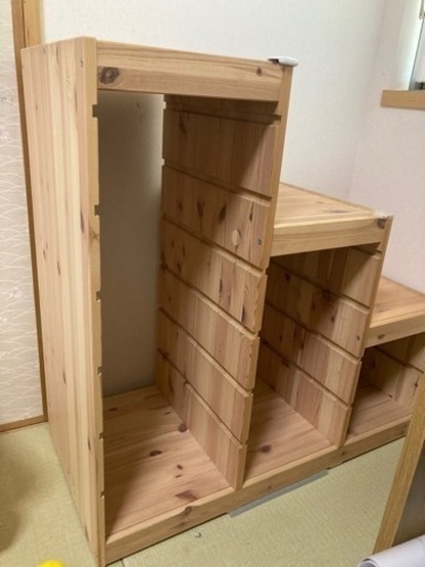 IKEA 家具　子供　収納　引き出し　木製