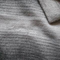 メンズＸＬ薄手ニットアルマーニエクスチェンジ　グレーの画像