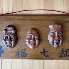 木彫り七福神の画像