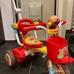 アンパンマン　折りたたみ三輪車