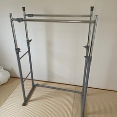 【取引中】2段衣装ハンガーの画像