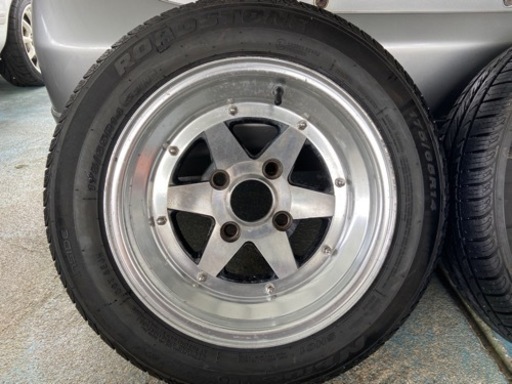 当時物　ロンシャン　14インチ　Aタイプ　114.3  AE86 サニー　サニトラ