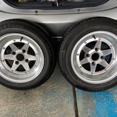 当時物　ロンシャン　14インチ　Aタイプ　114.3  AE86...