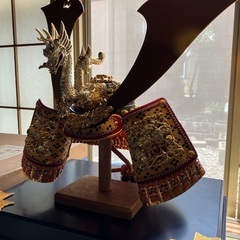 兜と雛人形
