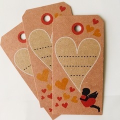 【大量】ラッピング用品 ペーパーバッグ シール タグ　の画像