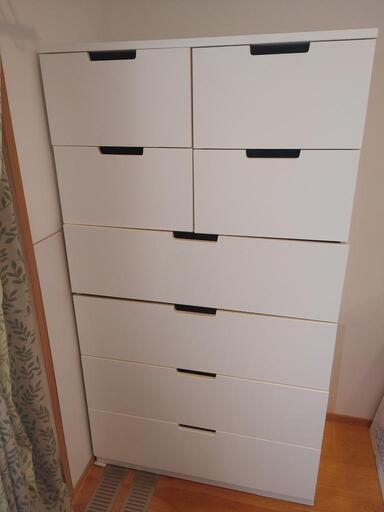イケア（IKEA）衣類収納　ノールドリ（NORDLI）