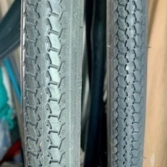 【未使用】自転車用タイヤ　2本セット 27×1 3/8の画像