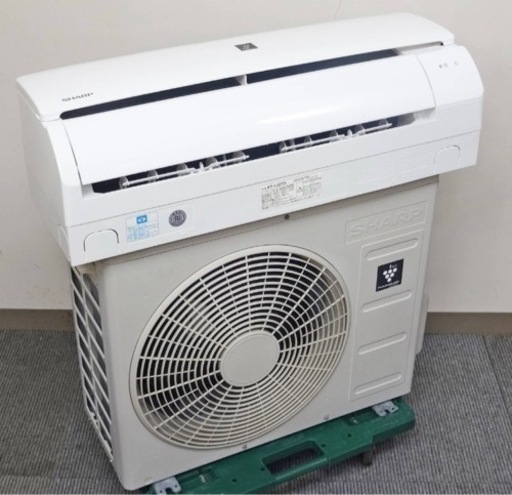 【取引完了】(35) SHARP プラズマクラスター7000搭載 ルームエアコン 2.2kW おもに6畳用 2020年製 ‼️取付販売