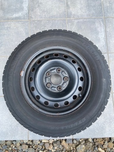 鉄チンホイール yokohamaスタッドレスセット