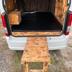 エヴリィワゴン専用　車中泊　キャンピング　キットの画像