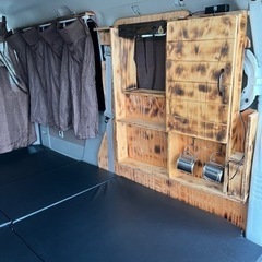 エヴリィワゴン専用　車中泊　キャンピング　キットの画像