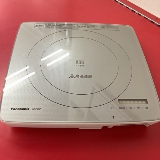 Panasonic パナソニック　IH調理器　IHコンロ KZ-PS1P 2014年製