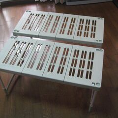 押し入れ用組み立て棚の画像