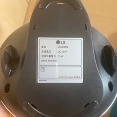 中古お得な美品　LG ふとんパンチクリーナー　2013年グッドデザイン賞の画像