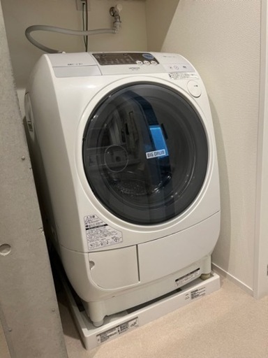 【格安】HITACHI ドラム式洗濯機 洗濯乾燥機（BD-V1200L）