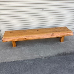 杉　ベンチ　椅子　ローチェア