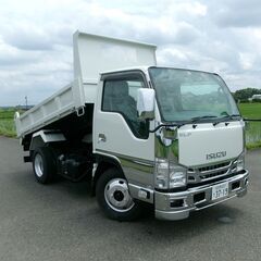 3t　エルフ　低床　ローダーダンプ　全塗装済み　新品メッキ　令和...