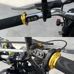 TW200 スクランブラー仕様　サイドナンバーの画像