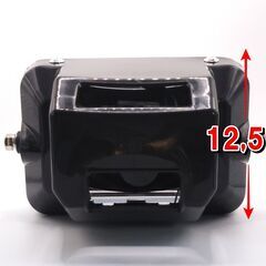 バイク　角型　角目　ヘッドライト　新品です！ １の画像