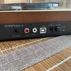 レコードプレーヤー　ION MAX LPの画像