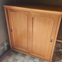 木製下駄箱　美品です。の画像