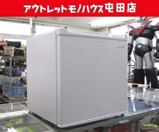 1ドア冷蔵庫 45L 2018年製 YAMADA YRZ-C05B1 ホワイト 1ドア 小型 冷蔵庫 40Lクラス 十Lクラス 右開き サイコロ型 ☆ 札幌市 北区 屯田