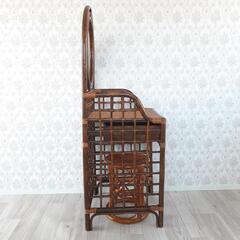 引取限定 ラタン ドレッサー
