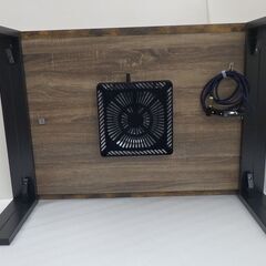 ニトリ リビングこたつ フロットC105 ヴィンテージBR 2021年製 中古の画像