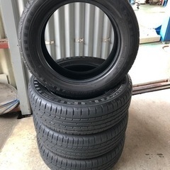 工賃も全部込み　１９５/６0R１6 ミニバン　中古タイヤ４本セット　ダンロップ　エナセーブ　