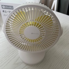 卓上・クリップ扇風機(完品)の画像