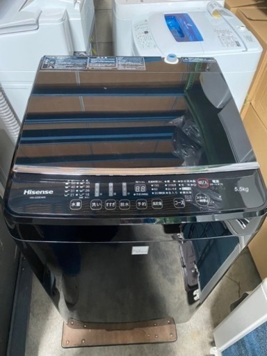 ハイセンス　洗濯機　HW-G55E4KK　5.5kg 2016年製●AA06W022