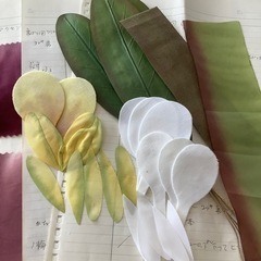 飯田深雪　プルメリア　カット弁　材料　手書きメモ
