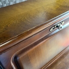 ☆オシャレなレトロ家具!!☆ キツツキ家具 飛騨産業 ライティングビューロー  デスク 机 の画像