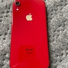 受け渡し相手決定iPhoneXR レッド　128GB