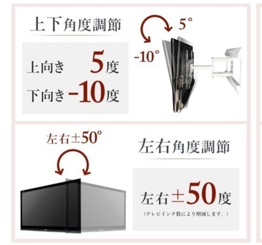 テレビ　壁掛け金具　未使用 インテリア・生活道具 【 新品 未開封 】 スタープラチナ テレビ壁掛け 
