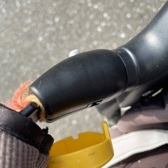 コンビ　ベビーカー　ベルト故障の画像