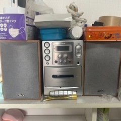 CD・カセットコンポの画像