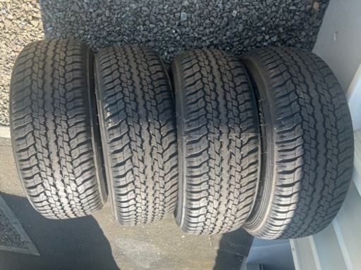 265/60-18 夏タイヤ4本　新車外し