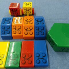 ピタゴラスブロック 知育玩具 子供 おもちゃ 1歳半～ People 西岡店の画像