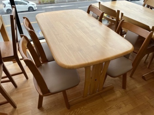 N123☆ダイニング5点セット☆ダイニングテーブル