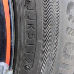 ホンダ純正鉄チンホイール＆タイヤセットの画像