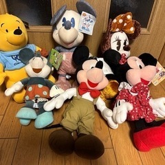 ぬいぐるみ達(ディズニー系)の画像