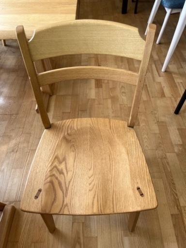 N124★安井家具★ダイニング5点セット★ダイニングテーブル