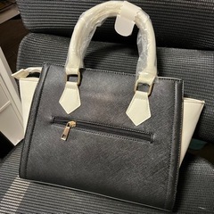 【新品未使用】リップサービス ハンドバッグ ホワイト ブラック ショルダーバッグの画像